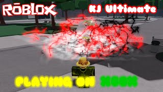 Playing KJ ULTIMATE In XBOX CONSOLE Roblox roblox [upl. by Ho]