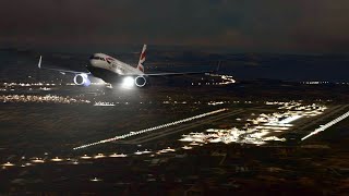 Final Leg Takeoff from Athens to London Heathrow  British Airways Fenix A320SL [upl. by Bernete]