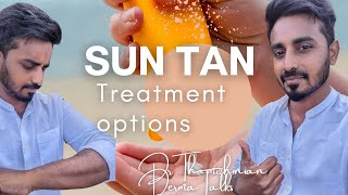 Suntan removal remedy Tamil  Suntan removal methods Dermatologist explanation suntan sunscreen [upl. by Tnecnev]