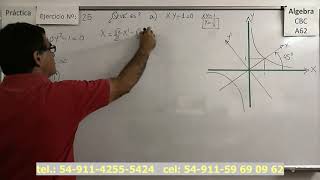 CBC A62 P9 – Ej 25 a Rotación de ejes para eliminar termino XY [upl. by Eitsyrk133]