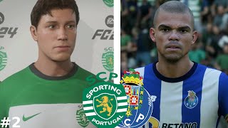 EA FC 24 😍 Unser LIGADEBÜT  🔥 TOPSPIEL vs FC PORTO  😱 Spielerkarriere 2 [upl. by Aldarcie]