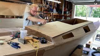 Ep 7 Building a Wharram Tiki 21 HD 1080p [upl. by Rhona46]