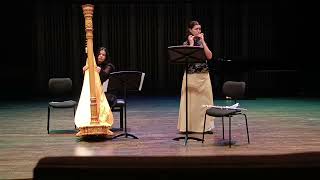 Narthex for flute and Harp by Bernard Andres [upl. by Karolyn]