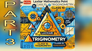 CLASS 10TH MATHS TRIGONOMETRY PART3 AND EX83 SOLUTIONS FOR HINDI AND ENGLISH MEDIUM BY GL SIR [upl. by Royden]