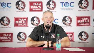 Mike Norvell Clemson Post Game Press Conference  FSU Football [upl. by Niletak]