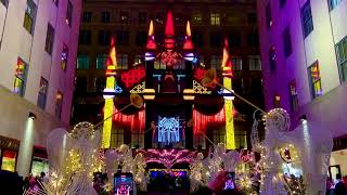 Saks Fifth Avenue Christmas Light Show 2021 [upl. by Kalfas370]