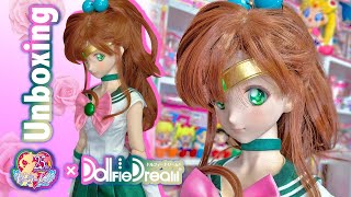 Sailor Jupiter Dollfie Dream Doll Complete Unboxing amp Assembly [upl. by Idelle]