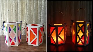 Prosty Lampion Roratni Z Papieru Dla Dzieci DIY  Paper Lantern DIY [upl. by Demahom856]