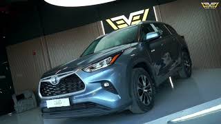 Toyota Highlander Hybrid 2022 Brand New Car For Sale  Auto Level UAE [upl. by Bernadene124]