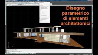 Tutorial progeCAD 2014 EasyArch 3D 1 [upl. by Marvella519]