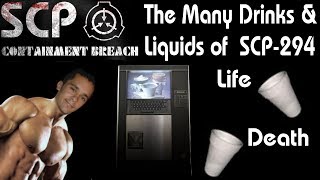 Many Drinks amp Liquids of SCP 294 2  6K Special  SCP Containment Breach [upl. by Tiga100]