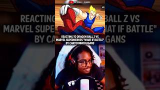 Reacting To Dragon Ball Z VS Marvel Superheroes “What If battle” shorts dragonball marvel funny [upl. by Akemeuwkuhc]