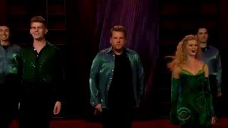 Riverdance on The Late Late Show with James Corden [upl. by Ardnaxila673]