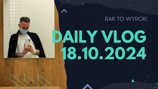 Życie z nowotworem mózgu  daily vlog  18102024  RAK TO WYROK glejak nowotwórmózgu [upl. by Mattland]