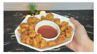 Crispy Prawn Tempura Recipe  Desi Style Prawn Pakora  Winter Special [upl. by Ainitsirk]