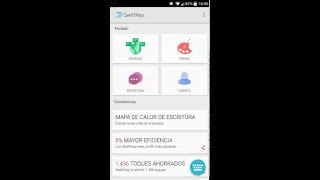 Teclado SwiftKey  Aplicaciones para tu móvil o tablet [upl. by Nirak]