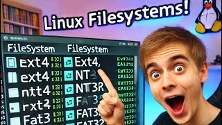 🔐 Understanding File Systems in Linux  EXT4 XFS Btrfs Filesystem PART 3 [upl. by Nibroc]