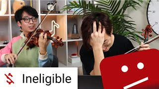 100 Copyright Claims in 10 Minutes by TwoSetViolin Reupload [upl. by Anitra929]