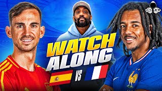 Spain vs France LIVE  UEFA Euro 2024 Watch Along and Highlights with RANTS [upl. by Tasiana]