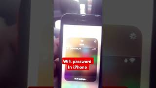 See Your WiFi Password on iPhone shortvideo [upl. by Komarek]