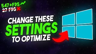 🔧 Change These SETTINGS to OPTIMIZE Windows 1011 for GAMING amp Performance  2023 ✅ [upl. by Narda804]