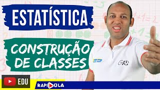 TABELA DE DISTRIBUIÇÃO DE FREQUÊNCIA ✅ DADOS AGRUPADOS EM CLASSES [upl. by Maurreen]