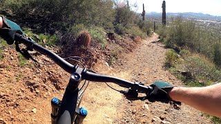 Sonoran Desert Loop Phoenix AZ Mountain Biking [upl. by Laufer]