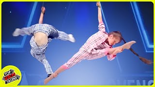 Kid Dancers MOVE JUDGES TO TEARS with EMOTIONAL AERIAL DANCE Performance [upl. by Shurlocke473]