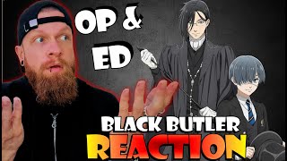 First Time Hearing Black Butler OP amp ED Part 2 [upl. by Jackquelin]