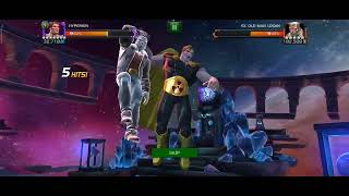 Hyperion Vs Old Man Logan LOL  Marvel Contest Of Champion Mcoc [upl. by Ecidnak]