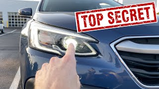 Top 5 Subaru Outback Hidden Features [upl. by Acyssej]