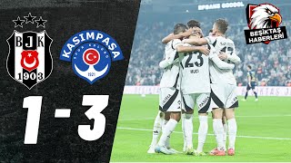 Beşiktaş 13 Kasımpaşa  MAÇ ÖZETİ  Trendyol Süper Lig  Önemli Kareler [upl. by Ayekam371]