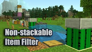 Theory Behind the NonStackable Item Filter for Minecraft [upl. by Romola698]