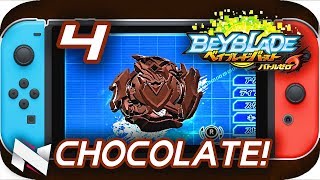 CHOCOLATE ACHILLES Beyblade Burst BATTLE ZERO Gameplay Part 4  Nintendo Switch ベイブレードバースト バトルゼロ [upl. by Alliehs]