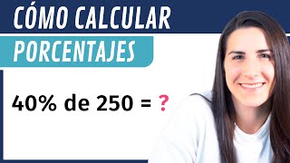 Cómo CALCULAR el TANTO POR CIENTO 💯 Porcentajes [upl. by Oika457]