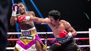 Pacquiao vs Broner FULL FIGHT January 19 2019  PBC on Showtime [upl. by Arat]