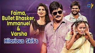 Faima Bullet Bhasker Immanuel amp Varsha Hilarious Comedy Skits  Extra Jabardasth  ETV Telugu [upl. by Ainecey516]