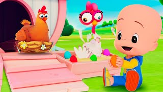 Turuleca The Chicken  Cleo amp Cuquin Fun Nursery Rhymes [upl. by Seluj]