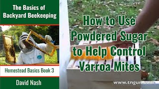 How to Use Powdered Sugar to Control Varoa Mites [upl. by Airolg]