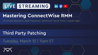 Mastering RMM  Third Party Patching [upl. by Itsur]