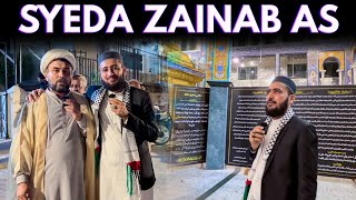 Mufti Fazal Hamdard Visit Syeda Zainab SHABEEH IN Karachi [upl. by Alta]