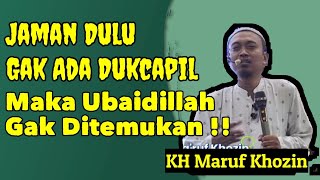 KH Maruf Khozin Zaman Dulu Gak Ada Dukcapil Nasab Habaib Baalawi Cukup Dengan Syuhroh Istifadhoh [upl. by Ostraw]