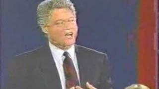 1992 town hall debate mudslinging [upl. by Ileana]