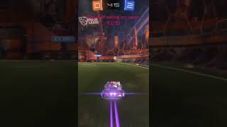 My opponent tried to chip me 🌠🌠 rocketleague [upl. by Staford]