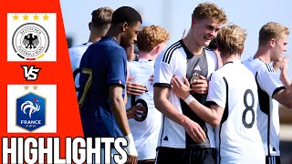 France vs Germany  All Goals amp Highlights  International Friendly U20  220324 [upl. by Ilenna]