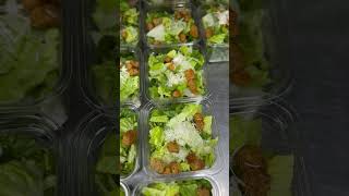 Be Healthy Cesar Salad food [upl. by Yatnoed]