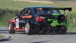 Amazing Sound SCHIRMERBMW M3 GTR special with full Onboard from Jürg Beiner at Swiss Racing 2015 [upl. by Mcquade]