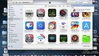 How to Downgrade iOS apps in OS X Mavericks [upl. by Aryc]