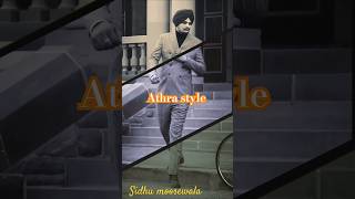 Athra style  sidhu moosewala  4k  status  slowed reverb  slowed  slowed punjabi jattlife [upl. by Sitoiyanap]