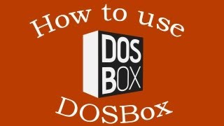 TUTORIAL How to use DOSBox [upl. by Tomasina]